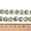 Textured Inner Flower Handmade Lampwork Beads LAMP-T024-07C-6