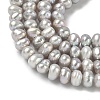 Natural Cultured Freshwater Pearl Beads Strands PEAR-C004-02A-4