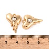 Alloy Crystal Rhinestone Pendants ALRI-M021-01-3