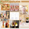Transparent PVC Single Rose Flower Packaging Boxes ABAG-WH0045-32B-5