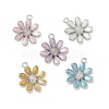 Brass Enamel Pendants KK-B171-01P-1