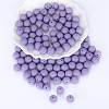 Round Silicone Focal Beads SI-JX0046A-42-1