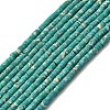 Dyed Synthetic Imperial Jasper Beads Strands G-Z089-A03-C-1