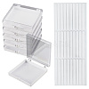 9Pcs Plastic Fake Nail Tips Storage Box CON-SP0001-15B-1