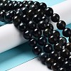 Natural Tiger Eye Dyed Beads Strands G-B046-06-A-4