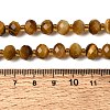 Natural Tiger Eye Beads Strands G-D105-B10-4