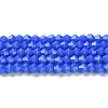 Opaque Solid Color Imitation Jade Glass Beads Strands EGLA-A039-P4mm-D11-1