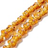 Handmade Lampwork Beads Strands LAMP-D015-08C-1