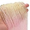 Transparent Painted Glass Beads Strands DGLA-A034-T4mm-A25-2