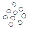 304 Stainless Steel Open Jump Rings STAS-Z150-01F-RC-1