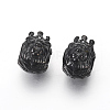 316 Surgical Stainless Steel European Beads STAS-F195-137B-1