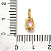 Ion Plating(IP) 304 Stainless Steel Rhinestone Pendants STAS-A104-11G-09-3