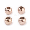 Ion Plating(IP) Textured 304 Stainless Steel Beads STAS-P306-01C-RG-1