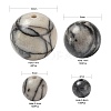 340Pcs 4 Style Natural Black Silk Stone/Netstone Beads G-LS0001-38-3