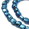 Electroplated Synthetic Non-magnetic Hematite Beads Strands G-C024-01D-3