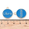 Alloy Enamel Pendants ENAM-S124-01A-02-4