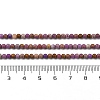 Natural Lepidolite Beads Strands G-G189-B06-02-5