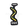 Bioscience Theme Black Zinc Alloy Brooches JEWB-C031-01B-EB-1