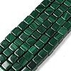 Natural Malachlite Beads Strands G-Q185-A02-01-1