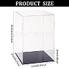 Transparent Plastic Minifigure Display Cases ODIS-WH0029-72D-2