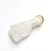 Nylon Tassel Pendant Decorations X-FIND-D015-14G-1