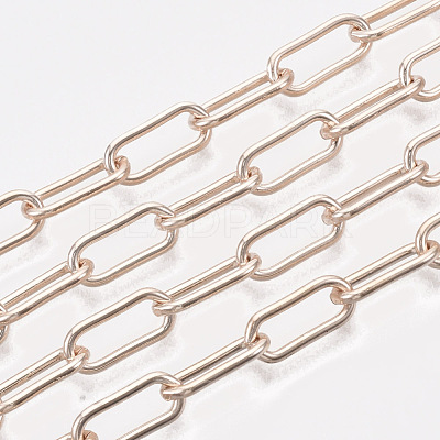 Unwelded Iron Paperclip Chains CH-S125-09B-RG-1