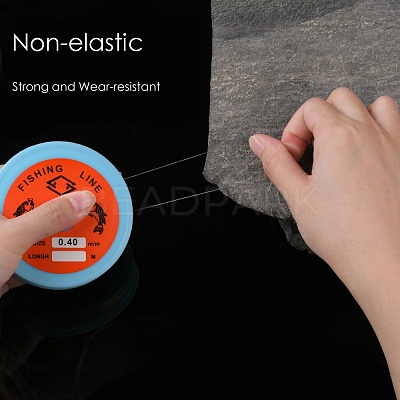 Transparent Fishing Thread Nylon Wire EC-L001-0.4mm-01-1