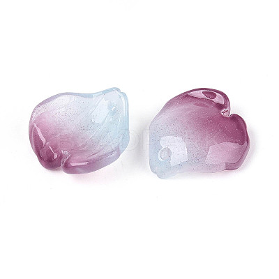Transparent Glass Pendants GLAA-T030-05-05-1