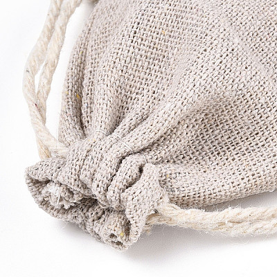 Cotton Packing Pouches Drawstring Bags X-ABAG-R011-7x9-1