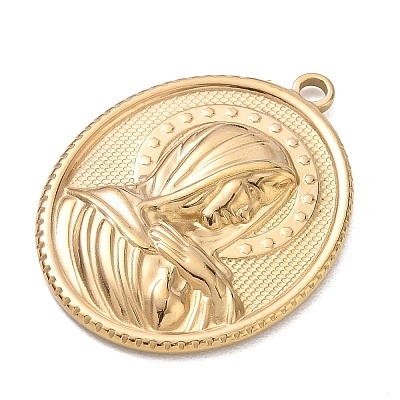 Religion 201 Stainless Steel Pendants SA-CBA5FB0-01G-C-1