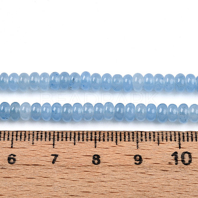 Dyed Natural White Jade Beads Strands G-T139-57A-05-1
