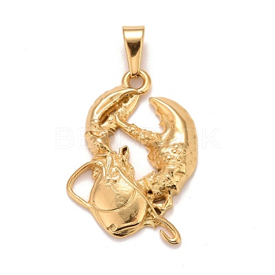 Ion Plating(IP) 304 Stainless Steel Pendants X-STAS-D165-14G-08-1