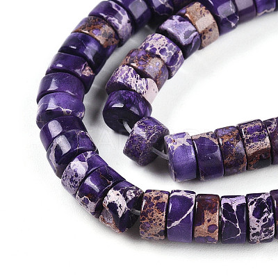 Natural Imperial Jasper Beads Strands G-N344-41F-1
