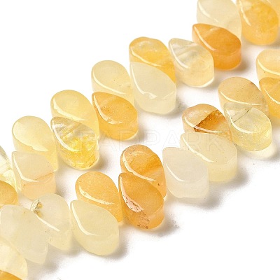 Natural Topaz Jade Beads Strands G-B064-B60-1