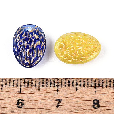 Strawberry Glass Beads GLAA-T025-43M-1