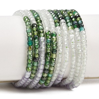 Cubic Zirconia Beads Strands ZIRC-P125-2x3mm-04-1