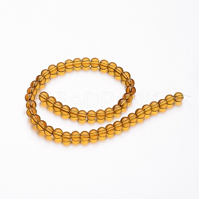Glass Round Bead Strands GLAA-I028-4mm-11-1