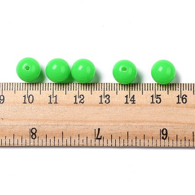 Fluorescent Acrylic Beads MACR-R517-10mm-07-1
