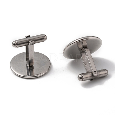304 Stainless Steel Cuff Buttons STAS-L262-39H-P-1