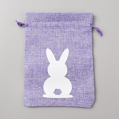Easter Cloth Storage Pouches ABAG-WH0048-03C-01-1