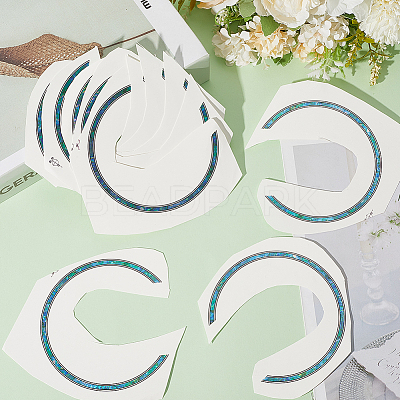 Waterproof PVC Flower Pattern Classical Guitar Sound Hole Ring Mouth Wheel Sticker DIY-WH20058-13B-1