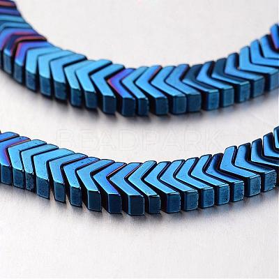 Electroplate Non-magnetic Synthetic Hematite Bead Strands G-F300-19-05-1