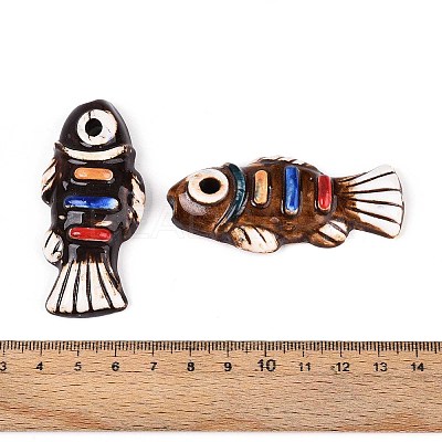 Handmade Porcelain Big Pendants PORC-T133-37-1