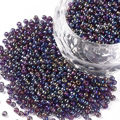 12/0 FGB Grade A Round Glass Seed Beads SEED-Q010-F541-1