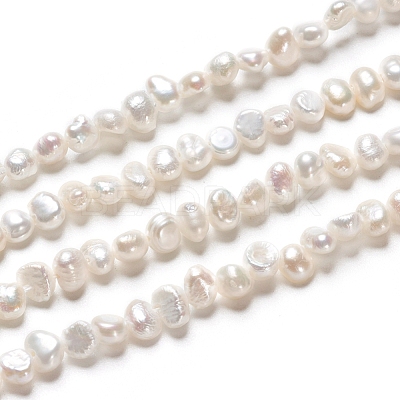 Natural Cultured Freshwater Pearl Beads Strands X-PEAR-I004-08C-1