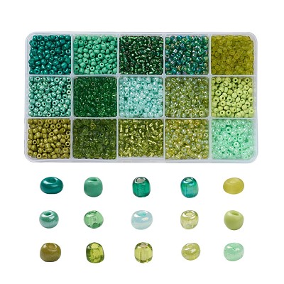 K9 Glass Seed Beads SEED-JQ0001-01D-4mm-1