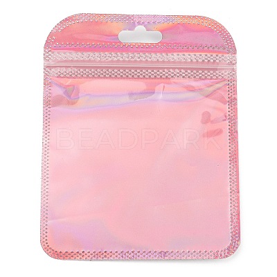 Plastic Glitter Holographic Packaging Yin-yang Resealable Bags OPP-D003-04D-1