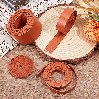 2M Flat Leather Cord LC-WH0007-07A-03-1