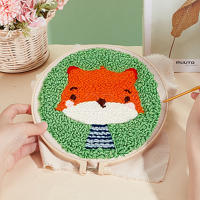 Linen Cloth for Punch Needle DIY-WH0032-43-1