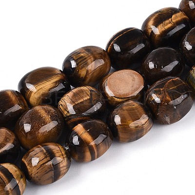 Natural Tiger Eye Beads Strands G-T143-53A-1